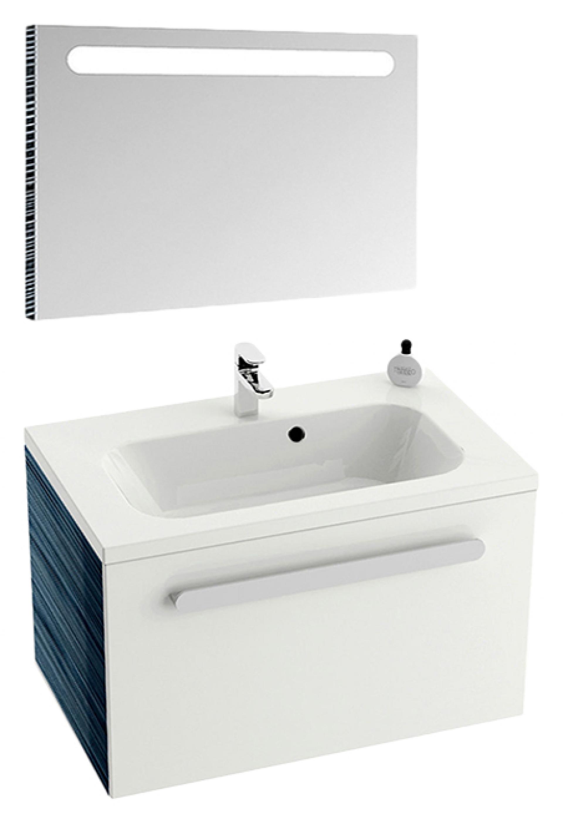 Мебель для ванной Ravak Chrome 80 оникс/белая