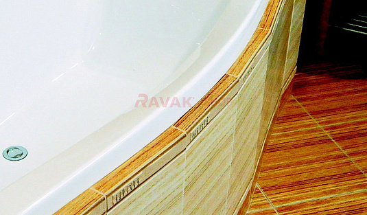 Акриловая ванна Ravak Magnolia PU-PLUS 170x75 C511000000